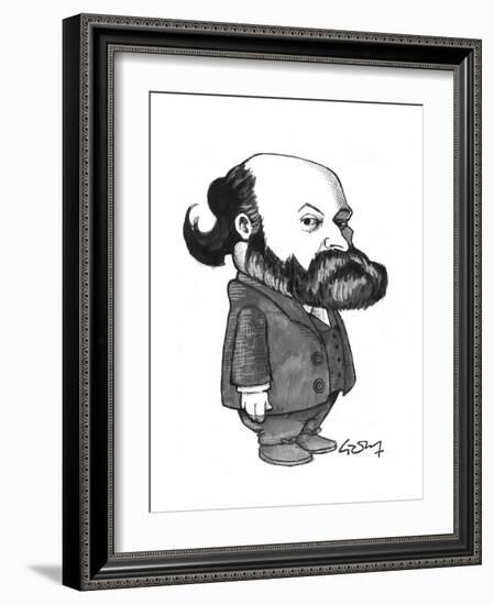 Cezanne-Gary Brown-Framed Giclee Print