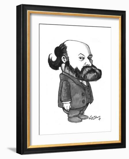 Cezanne-Gary Brown-Framed Giclee Print