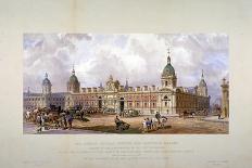 Smithfield Market, City of London, 1875-CF Kell-Framed Giclee Print