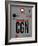 CGN Cologne Luggage Tag I-NaxArt-Framed Art Print