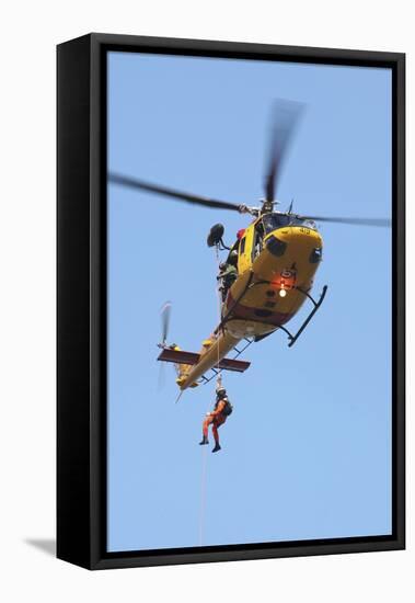 Ch-146 Griffon Helicopter of the Canadian Air Force-null-Framed Premier Image Canvas