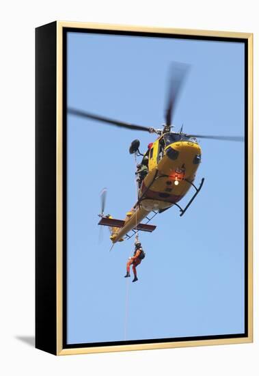 Ch-146 Griffon Helicopter of the Canadian Air Force-null-Framed Premier Image Canvas