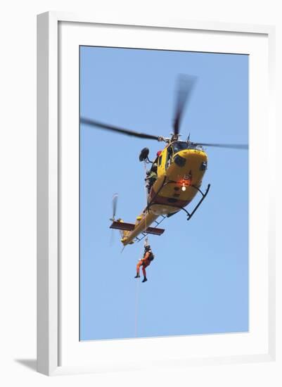 Ch-146 Griffon Helicopter of the Canadian Air Force-null-Framed Photographic Print