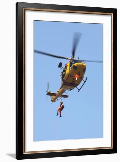 Ch-146 Griffon Helicopter of the Canadian Air Force-null-Framed Photographic Print