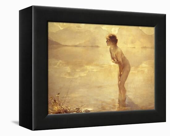 Chabas: September Morn-Paul Chabas-Framed Premier Image Canvas