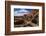 Chaco Ruins in the Chaco Culture Nat'l Historic Park, UNESCO World Heritage Site, New Mexico, USA-Michael Runkel-Framed Photographic Print