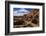 Chaco Ruins in the Chaco Culture Nat'l Historic Park, UNESCO World Heritage Site, New Mexico, USA-Michael Runkel-Framed Photographic Print