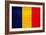 Chad Flag Design with Wood Patterning - Flags of the World Series-Philippe Hugonnard-Framed Premium Giclee Print