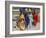 Chadian Refugees Walk Inside a Refugee Camp at the Border Town of Kousseri, Cameroon-null-Framed Photographic Print