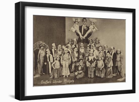Chaffer's Wonder Midgets-null-Framed Photographic Print