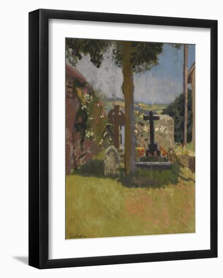 Chagford Churchyard, Devon, 1915-Walter Richard Sickert-Framed Giclee Print