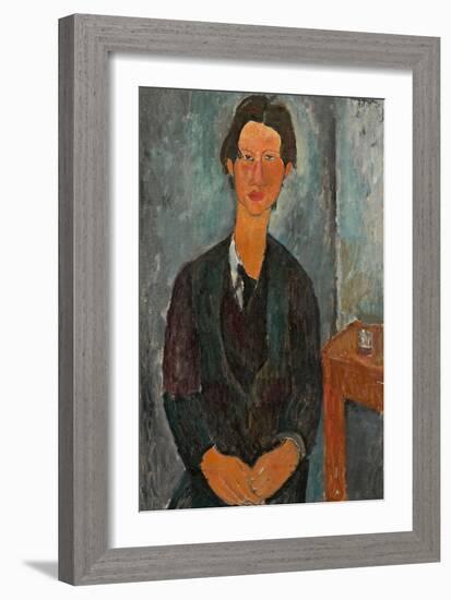 Chaim Soutine, 1917-Amedeo Modigliani-Framed Giclee Print