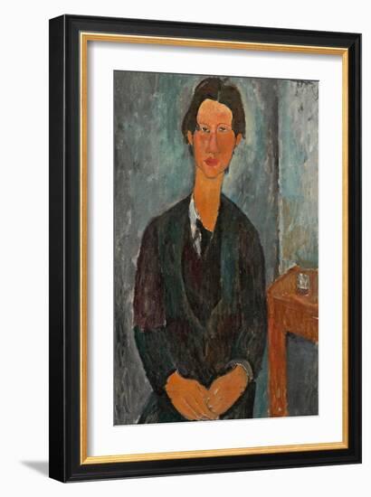 Chaim Soutine, 1917-Amedeo Modigliani-Framed Giclee Print