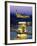 Chain Bridge and Danube River, Budapest, Hungary-Doug Pearson-Framed Photographic Print