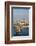 Chain Bridge and River Danube on a Winters Afternoon-Doug Pearson-Framed Photographic Print