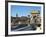 Chain Bridge and Royal Palace on Castle Hill, Budapest, Hungary-Doug Pearson-Framed Photographic Print