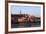 Chain Bridge, Matyas Church (Matthias Church) and Fisherman's Bastion, Budapest, Hungary, Europe-Neil Farrin-Framed Photographic Print