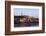 Chain Bridge, Matyas Church (Matthias Church) and Fisherman's Bastion, Budapest, Hungary, Europe-Neil Farrin-Framed Photographic Print