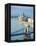 Chain Bridge over Danube River-Rudy Sulgan-Framed Premier Image Canvas