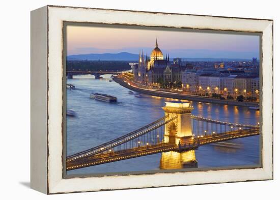 Chain Bridge-Neil Farrin-Framed Premier Image Canvas