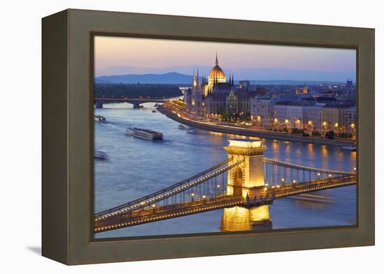 Chain Bridge-Neil Farrin-Framed Premier Image Canvas