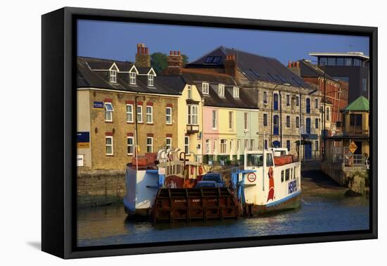 Chain Ferry, Cowes, Isle of Wight, England, United Kingdom, Europe-Neil Farrin-Framed Premier Image Canvas