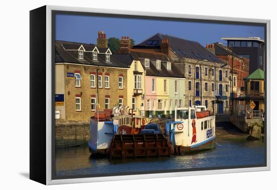 Chain Ferry, Cowes, Isle of Wight, England, United Kingdom, Europe-Neil Farrin-Framed Premier Image Canvas