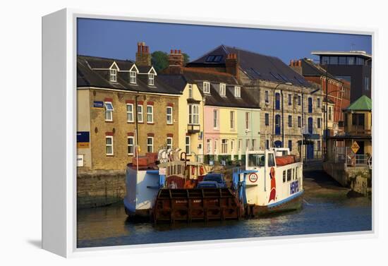 Chain Ferry, Cowes, Isle of Wight, England, United Kingdom, Europe-Neil Farrin-Framed Premier Image Canvas