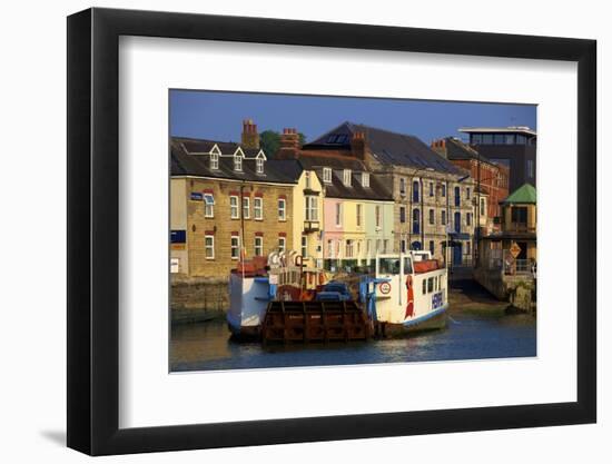 Chain Ferry, Cowes, Isle of Wight, England, United Kingdom, Europe-Neil Farrin-Framed Photographic Print