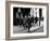 Chain Gang of New York Stock Exchange Carrying Traded Securities to Banks and Brokerage Houses-Carl Mydans-Framed Photographic Print