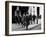 Chain Gang of New York Stock Exchange Carrying Traded Securities to Banks and Brokerage Houses-Carl Mydans-Framed Photographic Print