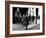 Chain Gang of New York Stock Exchange Carrying Traded Securities to Banks and Brokerage Houses-Carl Mydans-Framed Photographic Print