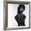 Chain Mail Projection on Model with Hands on her Neck, 1960s-John French-Framed Giclee Print