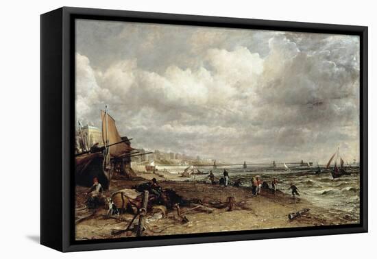 Chain Pier, Brighton-John Constable-Framed Premier Image Canvas