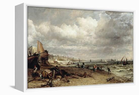 Chain Pier, Brighton-John Constable-Framed Premier Image Canvas