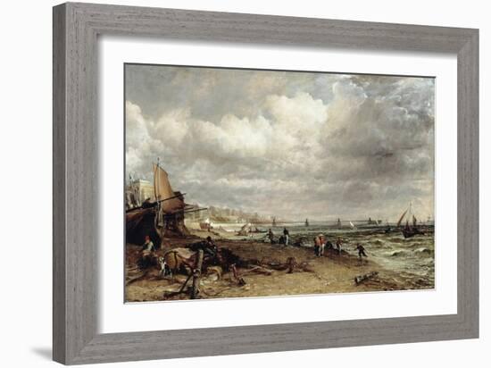 Chain Pier, Brighton-John Constable-Framed Giclee Print
