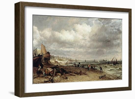 Chain Pier, Brighton-John Constable-Framed Giclee Print