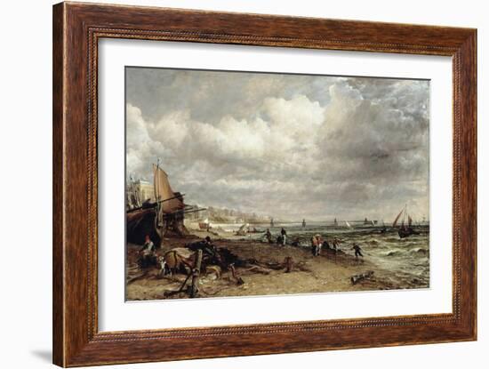 Chain Pier, Brighton-John Constable-Framed Giclee Print