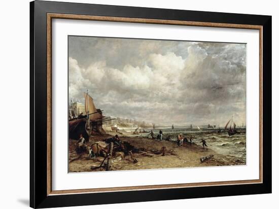 Chain Pier, Brighton-John Constable-Framed Giclee Print