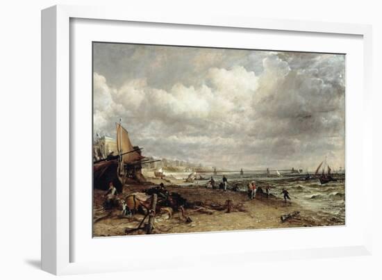 Chain Pier, Brighton-John Constable-Framed Giclee Print