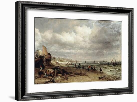 Chain Pier, Brighton-John Constable-Framed Giclee Print