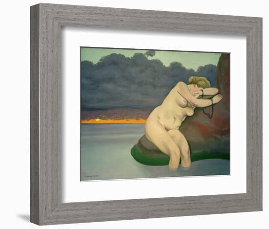 Chained Andromeda-Félix Vallotton-Framed Giclee Print