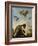 Chained Monkey in a Landscape-Melchior de Hondecoeter-Framed Giclee Print