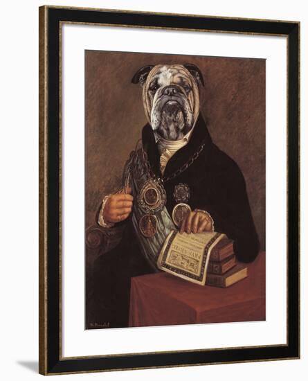 Chains of Office-Thierry Poncelet-Framed Giclee Print
