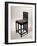 Chair, 1904-Charles Rennie Mackintosh-Framed Giclee Print