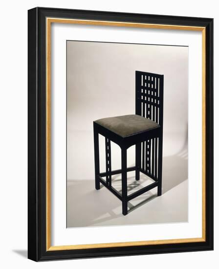 Chair, 1904-Charles Rennie Mackintosh-Framed Giclee Print