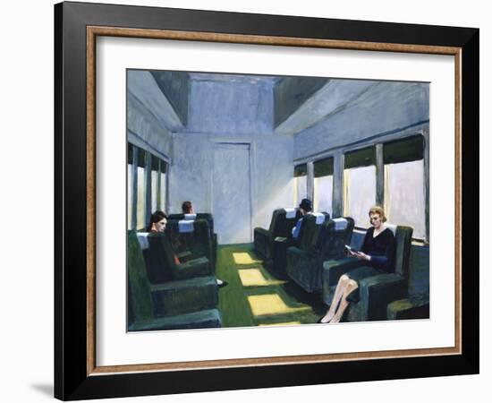 Chair Car, 1965-Edward Hopper-Framed Giclee Print