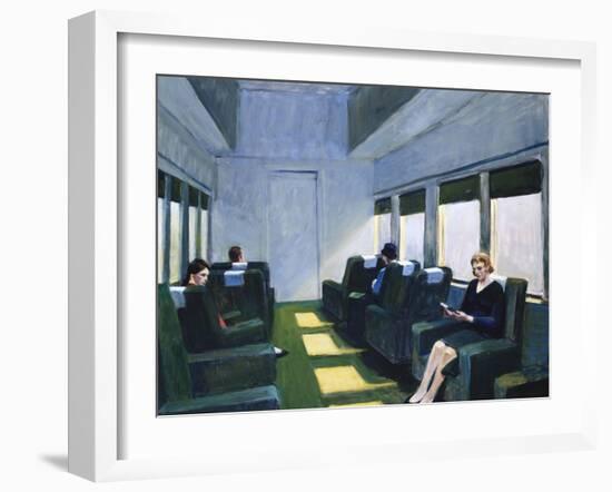 Chair Car, 1965-Edward Hopper-Framed Giclee Print