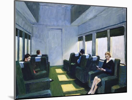 Chair Car, 1965-Edward Hopper-Mounted Giclee Print