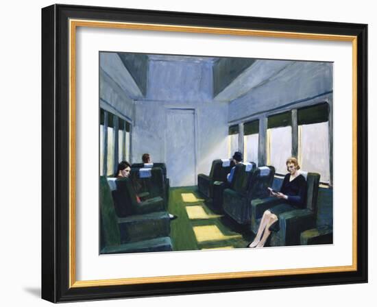 Chair Car, 1965-Edward Hopper-Framed Giclee Print